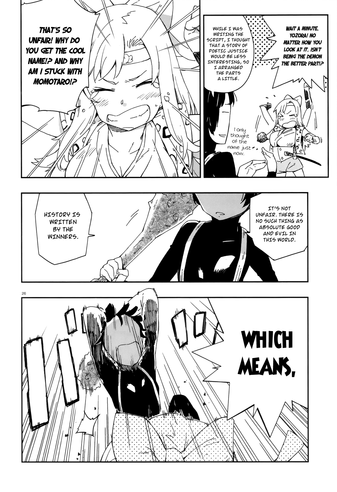 Boku wa Tomodachi ga Sukunai Chapter 8 page 26 - Chapter 8: The Legend of Momotaro