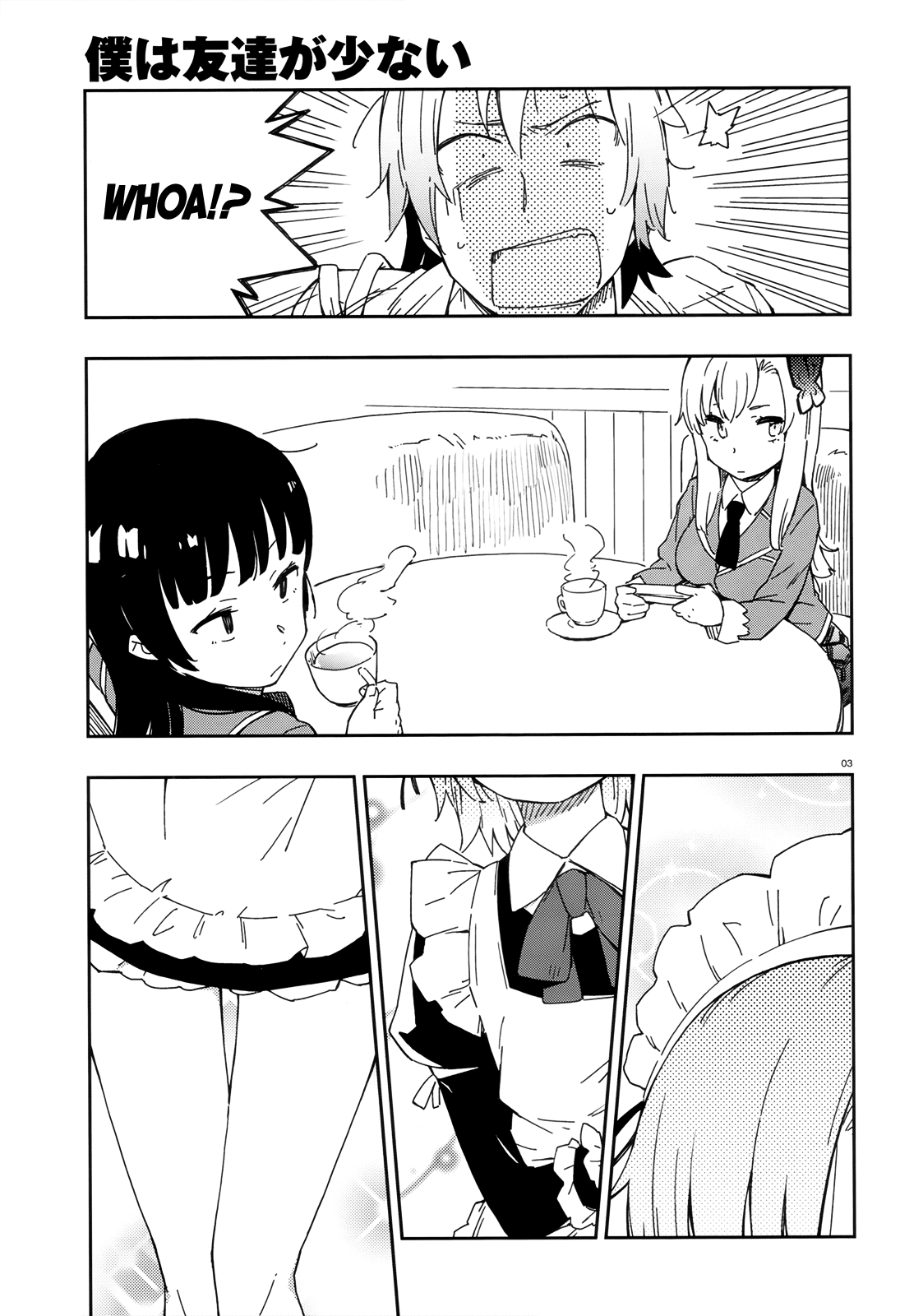 Boku wa Tomodachi ga Sukunai Chapter 8 page 3 - Chapter 8: The Legend of Momotaro