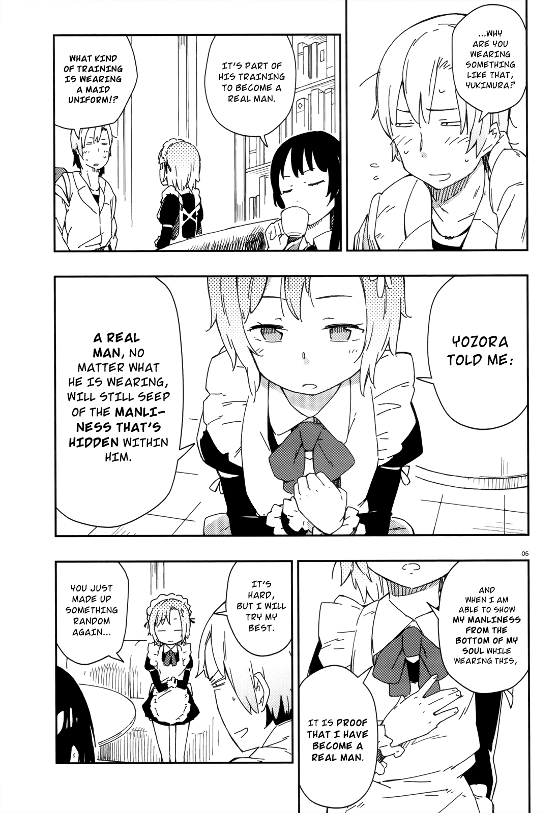Boku wa Tomodachi ga Sukunai Chapter 8 page 5 - Chapter 8: The Legend of Momotaro