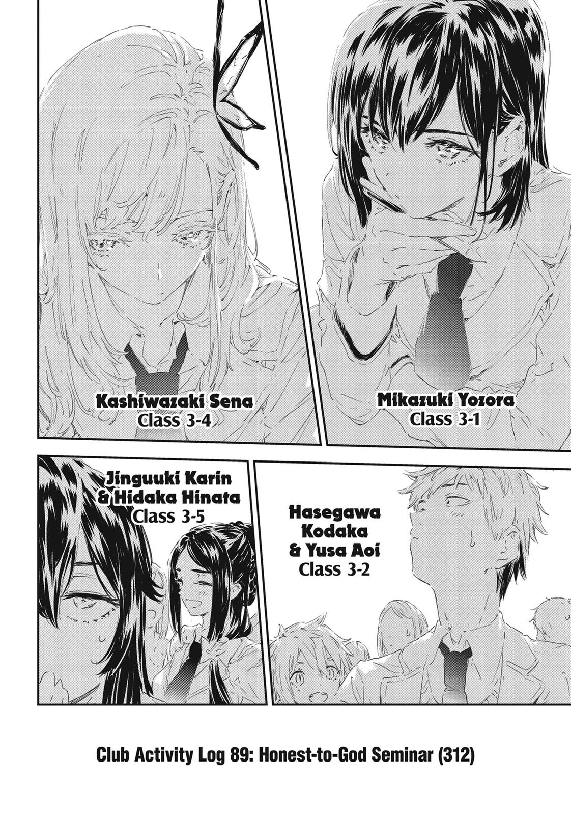 Boku wa Tomodachi ga Sukunai Chapter 89 page 4 - Chapter 89