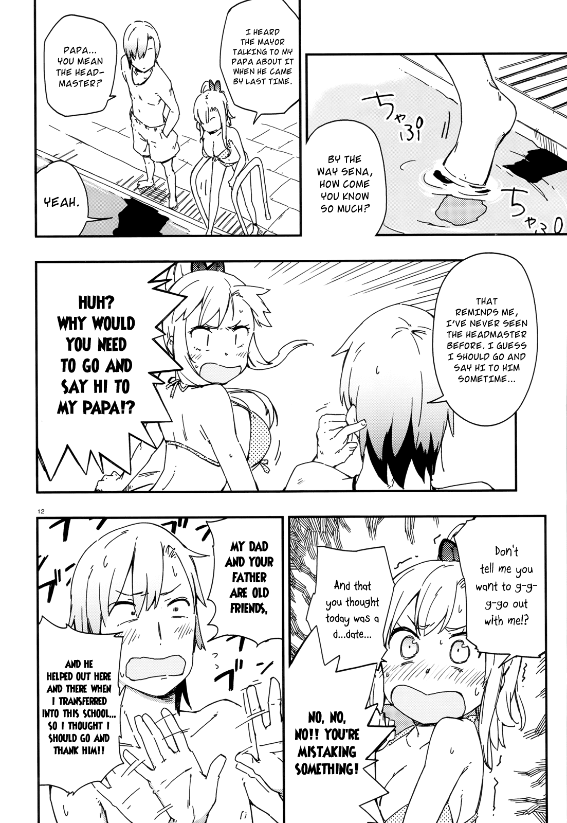 Boku wa Tomodachi ga Sukunai Chapter 9 page 14 - Chapter 9: Pool (pt.1)