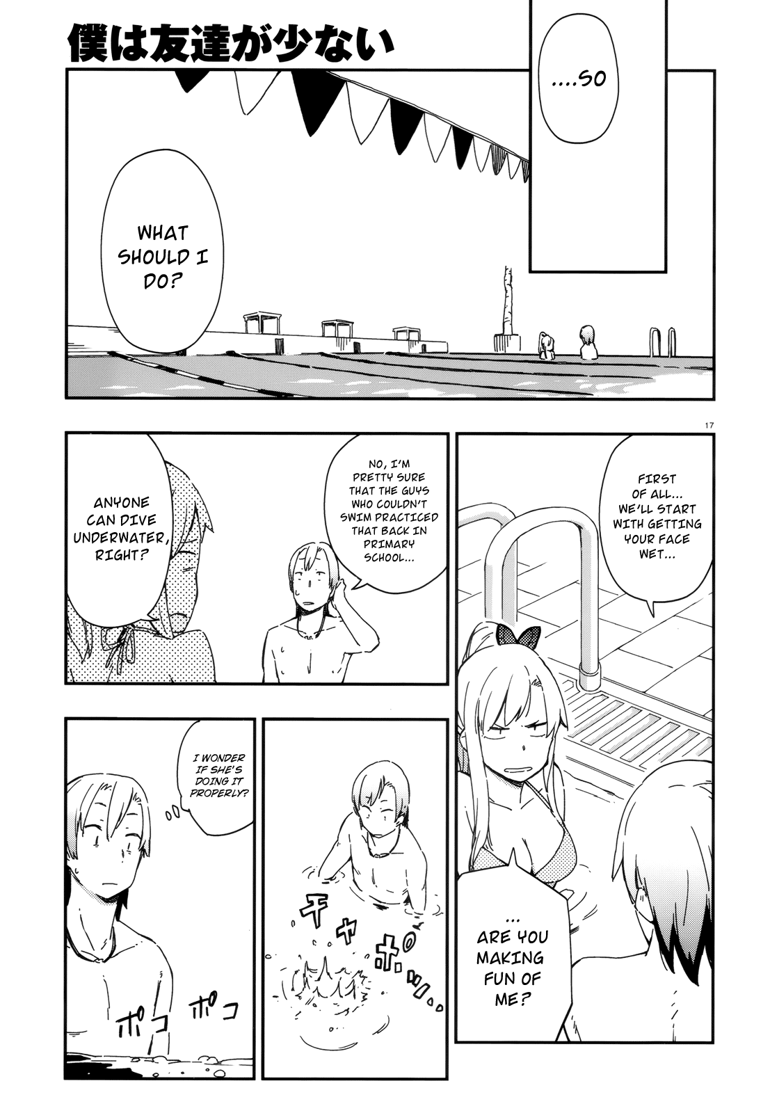 Boku wa Tomodachi ga Sukunai Chapter 9 page 19 - Chapter 9: Pool (pt.1)