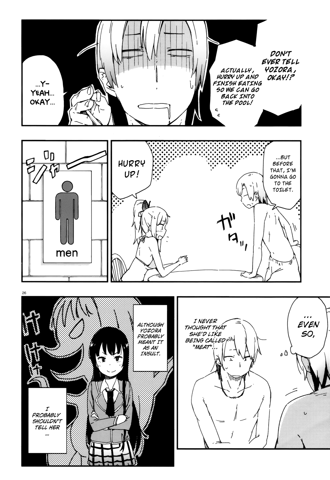 Boku wa Tomodachi ga Sukunai Chapter 9 page 28 - Chapter 9: Pool (pt.1)