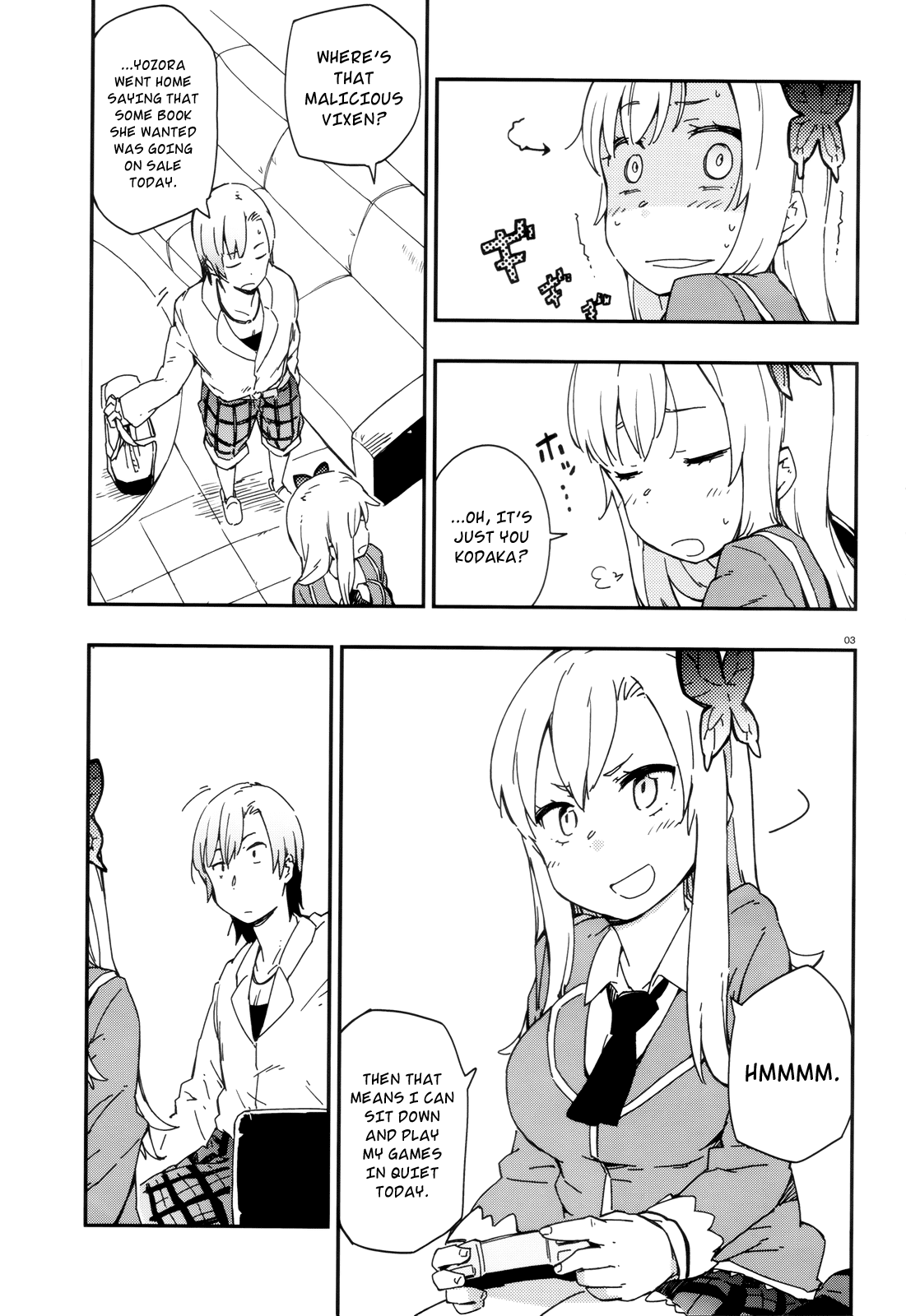 Boku wa Tomodachi ga Sukunai Chapter 9 page 5 - Chapter 9: Pool (pt.1)