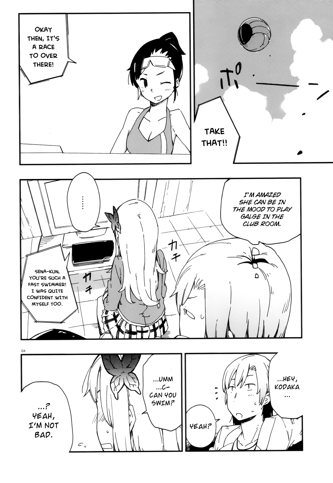 Boku wa Tomodachi ga Sukunai Chapter 9 page 6 - Chapter 9: Pool (pt.1)
