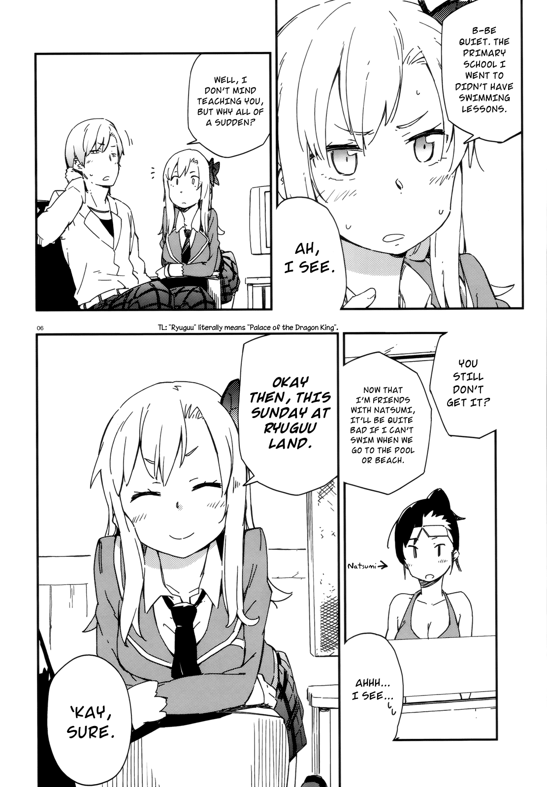 Boku wa Tomodachi ga Sukunai Chapter 9 page 8 - Chapter 9: Pool (pt.1)