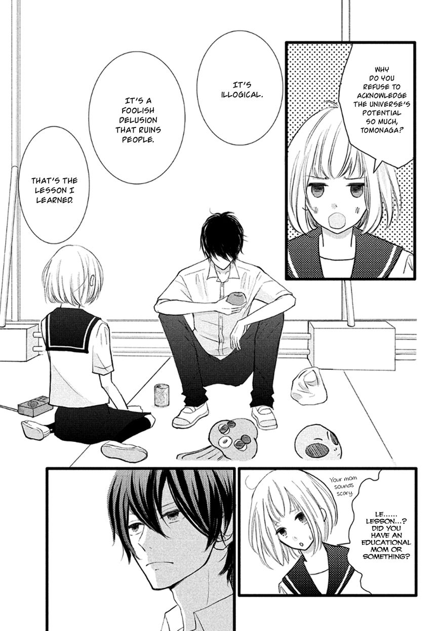 Boku wa Uchuujin ni Koi o Shita. Chapter 1 page 12 - Chapter 1 : Shock! Aliens exist?