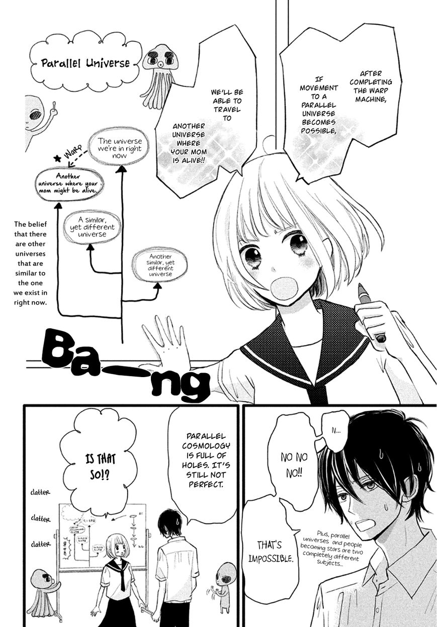 Boku wa Uchuujin ni Koi o Shita. Chapter 1 page 17 - Chapter 1 : Shock! Aliens exist?