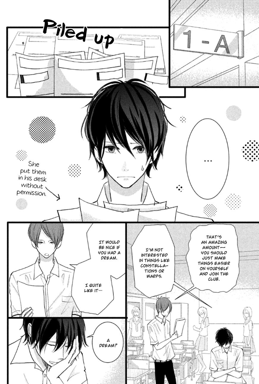 Boku wa Uchuujin ni Koi o Shita. Chapter 1 page 9 - Chapter 1 : Shock! Aliens exist?