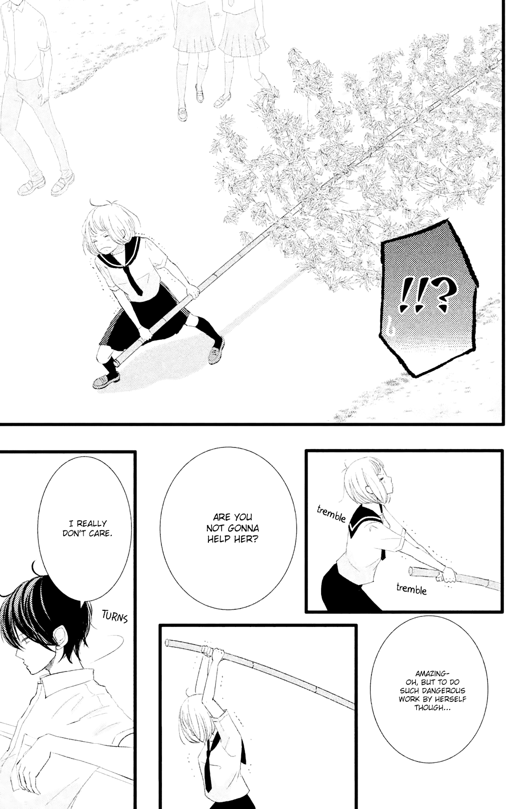 Boku wa Uchuujin ni Koi o Shita. Chapter 2 page 11 - Chapter 2: Profound mystery!! Person from Tanabata Star Festival Appears!!?