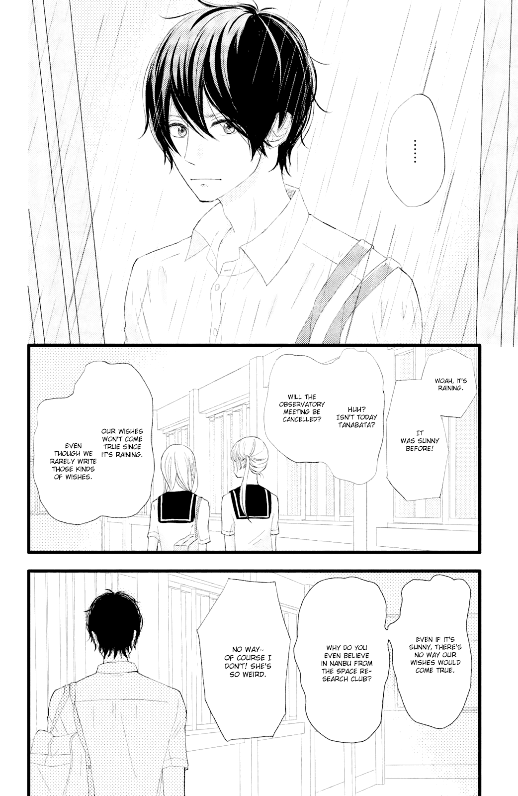 Boku wa Uchuujin ni Koi o Shita. Chapter 2 page 28 - Chapter 2: Profound mystery!! Person from Tanabata Star Festival Appears!!?