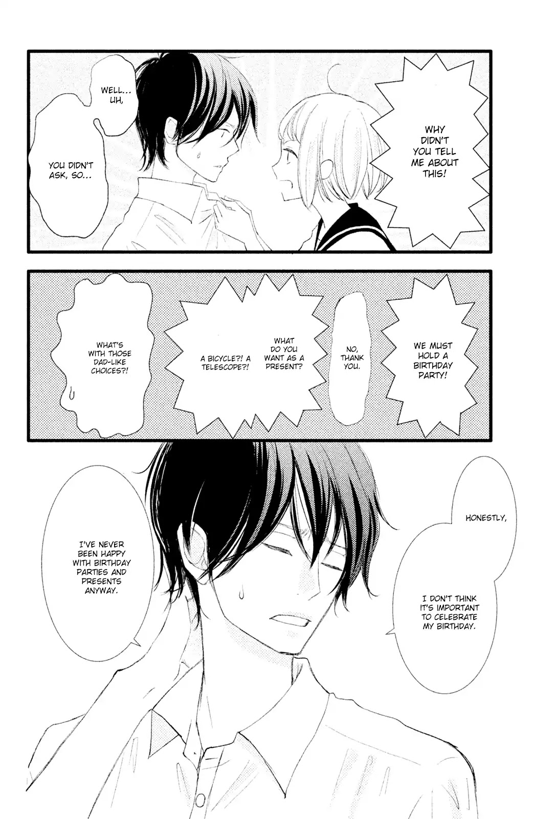 Boku wa Uchuujin ni Koi o Shita. Chapter 3 page 12 - Chapter 3: The Space Girl Who Leapt Through Time?!