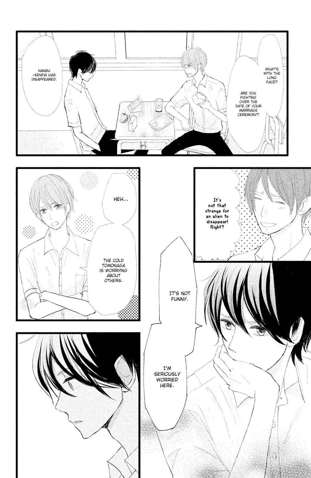 Boku wa Uchuujin ni Koi o Shita. Chapter 3 page 22 - Chapter 3: The Space Girl Who Leapt Through Time?!