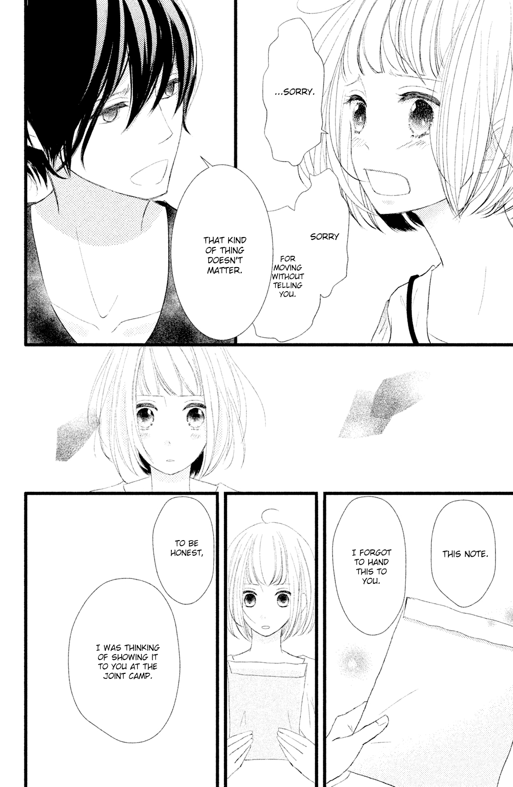 Boku wa Uchuujin ni Koi o Shita. Chapter 5 page 28 - Chapter 5: Deeply Moved! Tomonaga Shouting Love at the Edge of Earth!