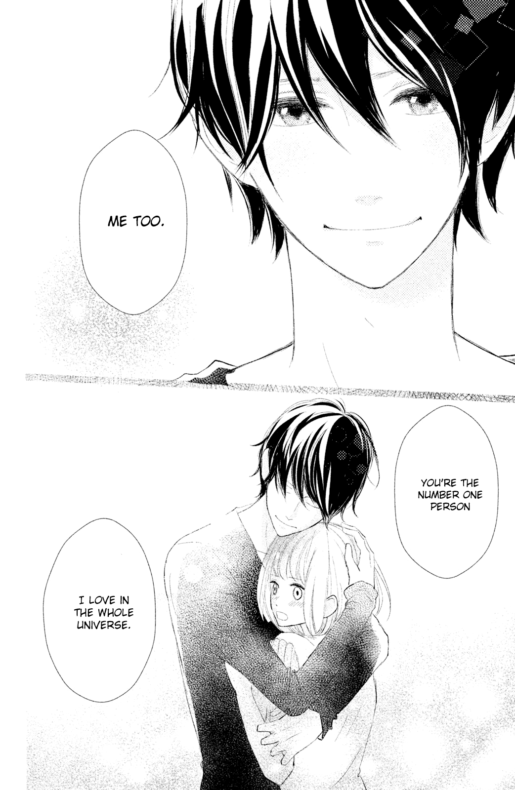 Boku wa Uchuujin ni Koi o Shita. Chapter 5 page 34 - Chapter 5: Deeply Moved! Tomonaga Shouting Love at the Edge of Earth!