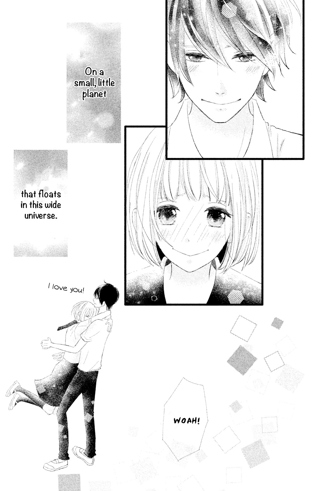 Boku wa Uchuujin ni Koi o Shita. Chapter 5 page 41 - Chapter 5: Deeply Moved! Tomonaga Shouting Love at the Edge of Earth!
