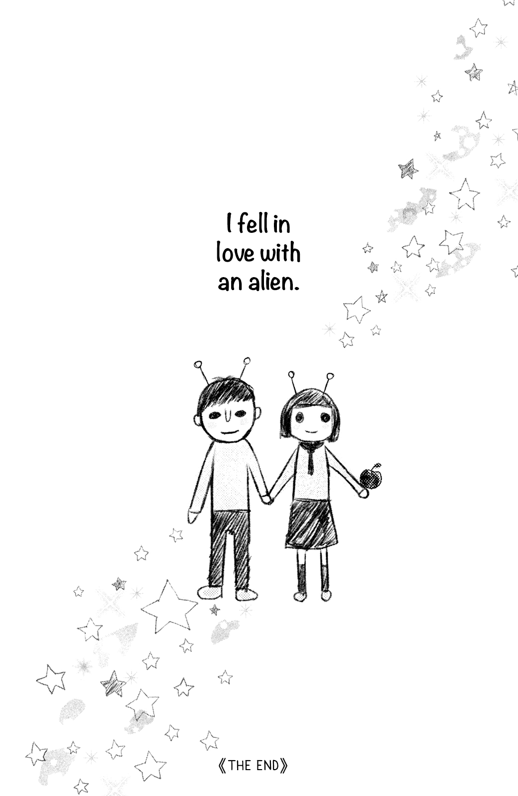 Boku wa Uchuujin ni Koi o Shita. Chapter 5 page 42 - Chapter 5: Deeply Moved! Tomonaga Shouting Love at the Edge of Earth!