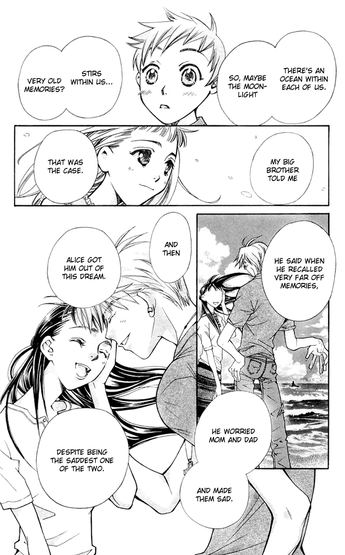 Boku wo Tsutsumu Tsuki no Hikari Chapter 8.2 page 22 - Chapter 8 v2 : The Ocean of Memories