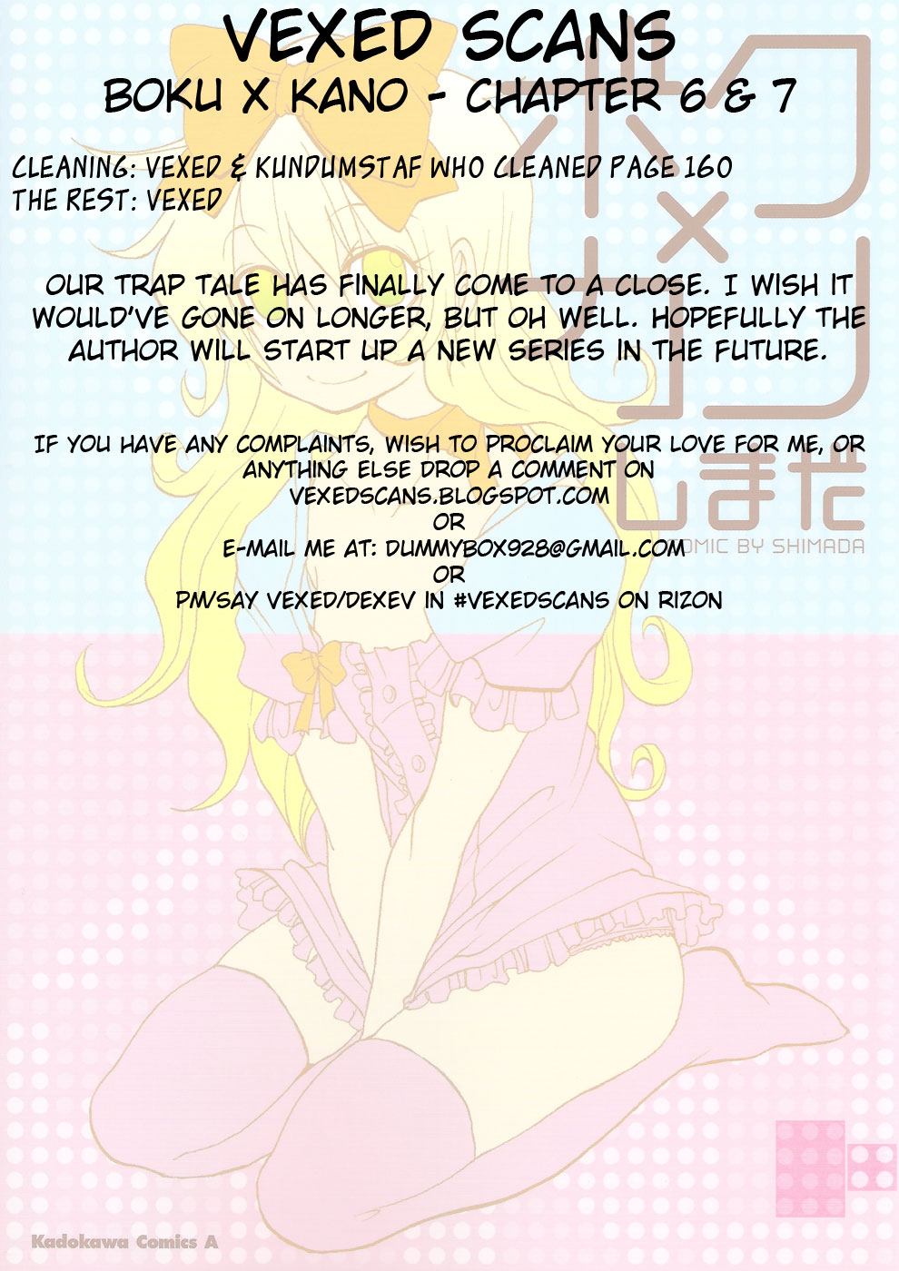 Boku x Kano Chapter 7.2 page 30 - Chapter 7 v2 : [End]