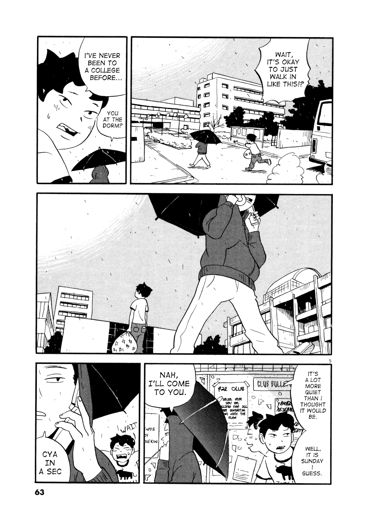 Bokura no Funka Matsuri Chapter 3 page 5 - Chapter 3: My Sister's College Dorm
