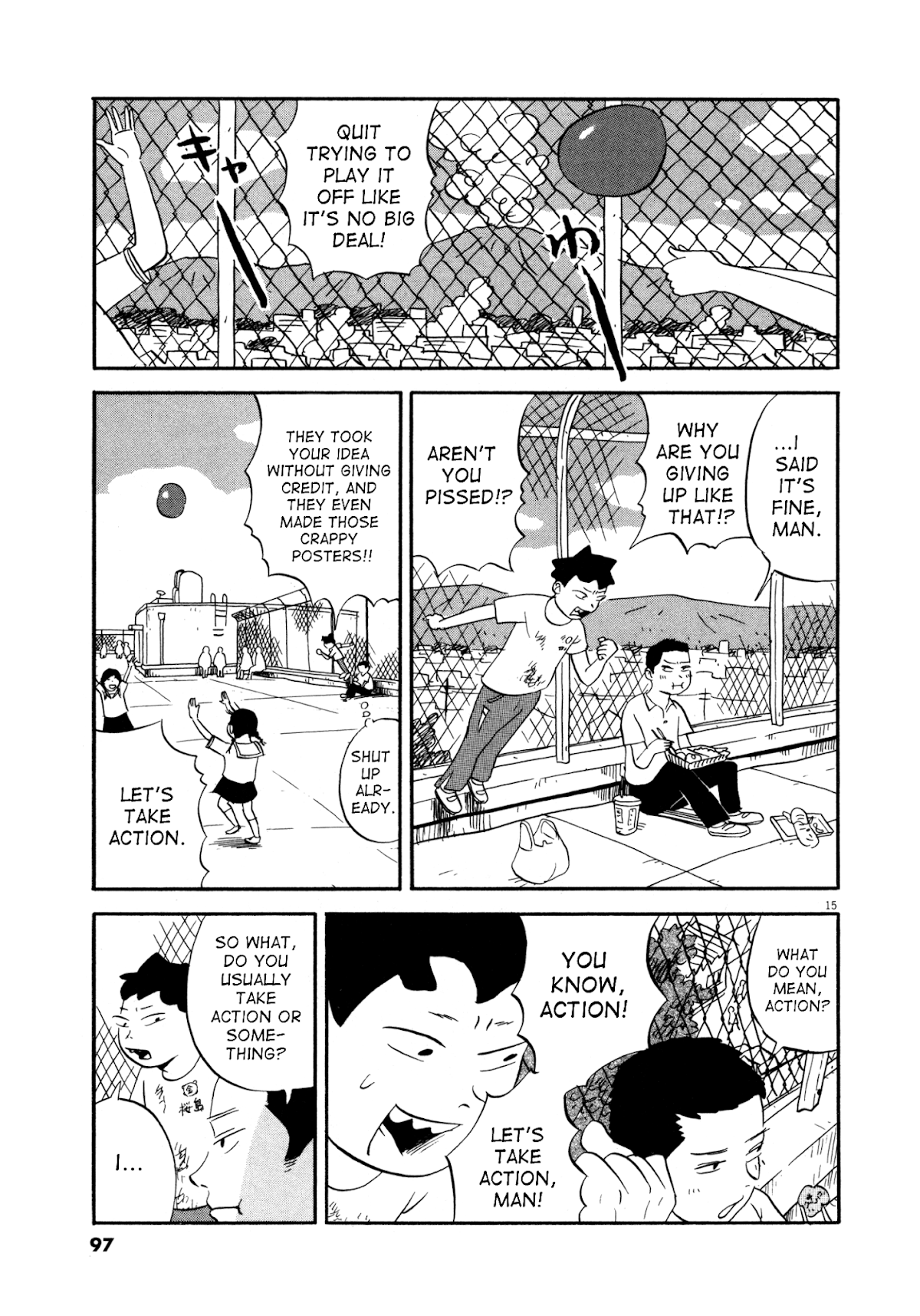 Bokura no Funka Matsuri Chapter 4 page 15 - Chapter 4: If I'm With You, Then I'll Be Popu...