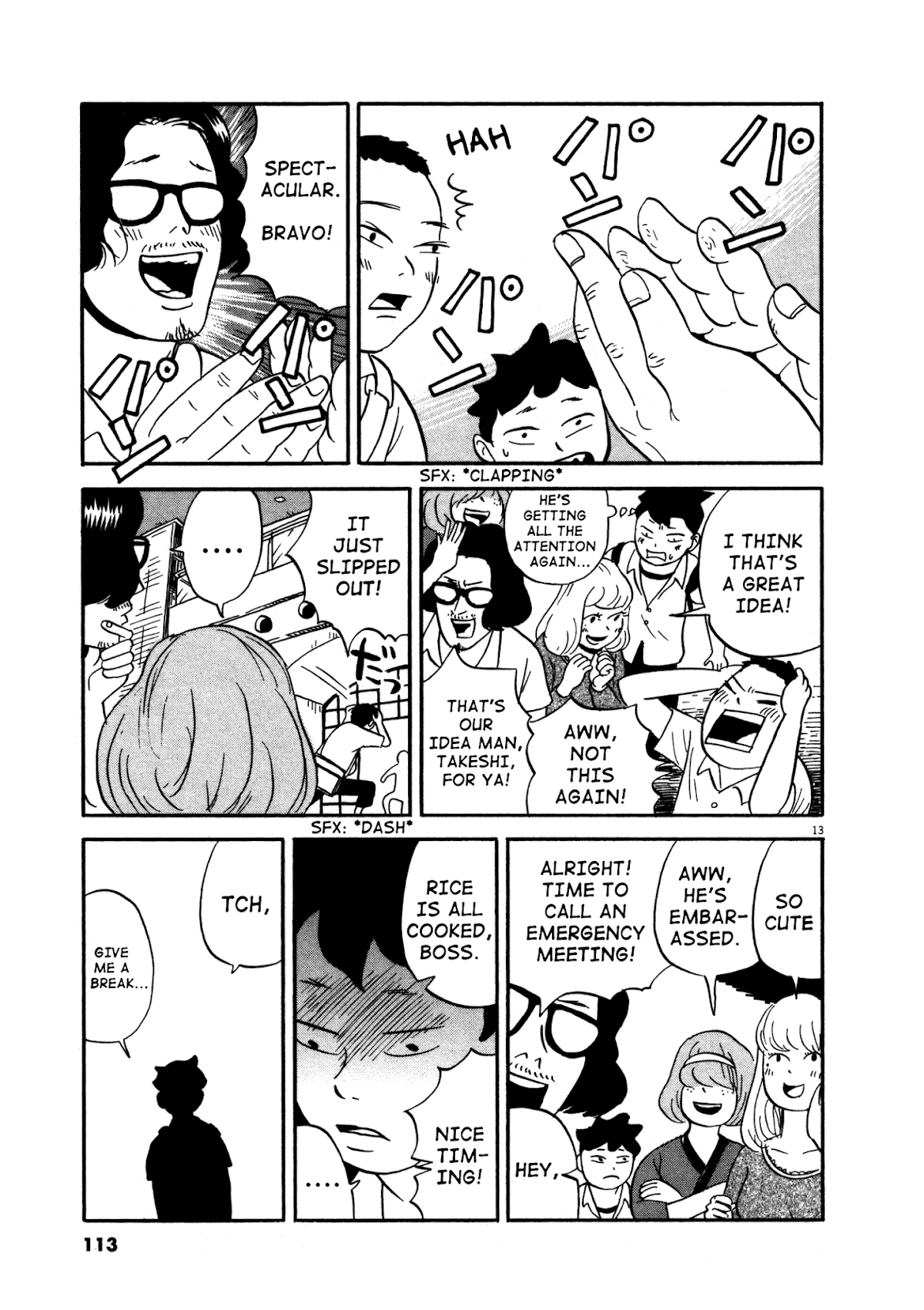 Bokura no Funka Matsuri Chapter 5 page 13 - Chapter 5: Cut That Out, Man, You're Terrible