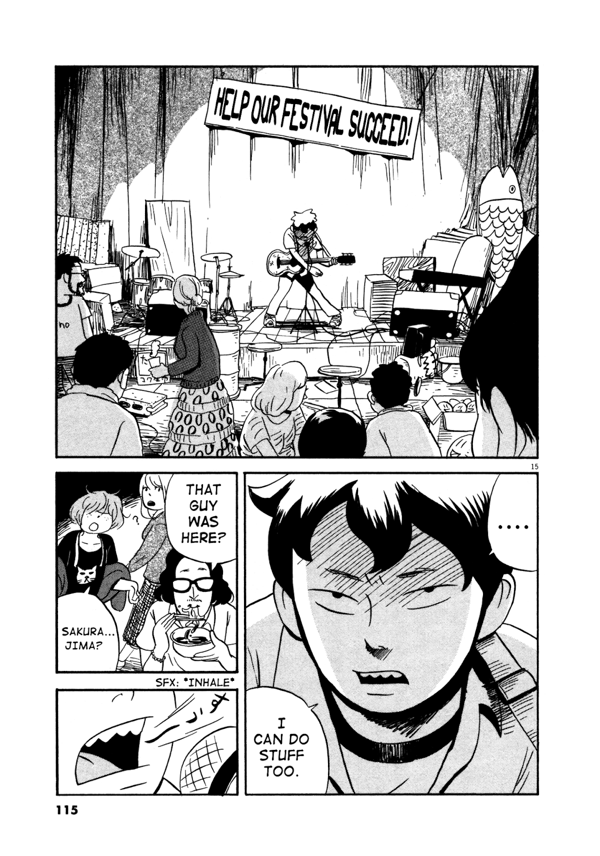 Bokura no Funka Matsuri Chapter 5 page 15 - Chapter 5: Cut That Out, Man, You're Terrible