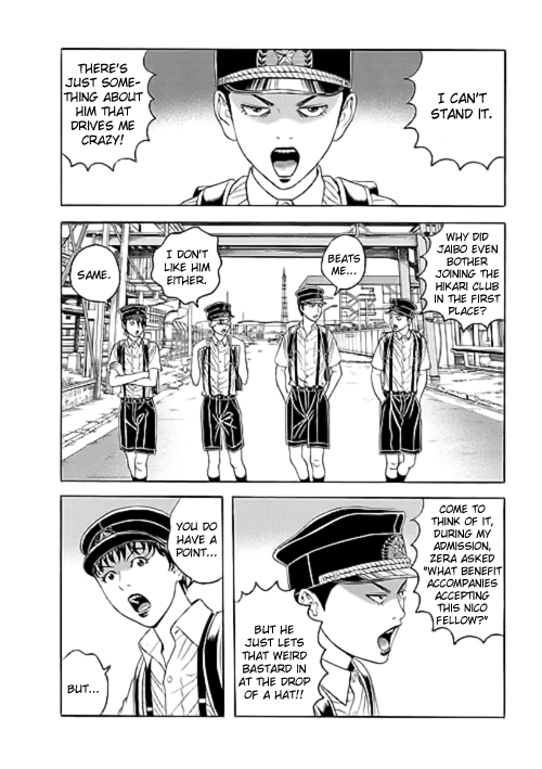 Bokura no Hikari Club Chapter 6.2 page 14 - Chapter 6 v2 : Wasteland☆Emperor