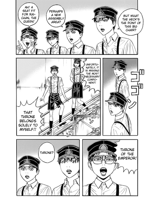 Bokura no Hikari Club Chapter 6.2 page 22 - Chapter 6 v2 : Wasteland☆Emperor