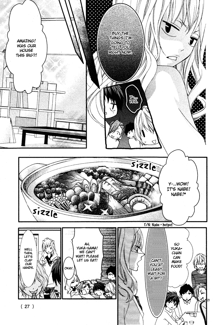 Bokura no Himitsu o Kyouyuu Shiyou ka Chapter 1 page 23 - Chapter 1: Bokura no Himitsu wo Kyouyuu Shiyou ka Japanese