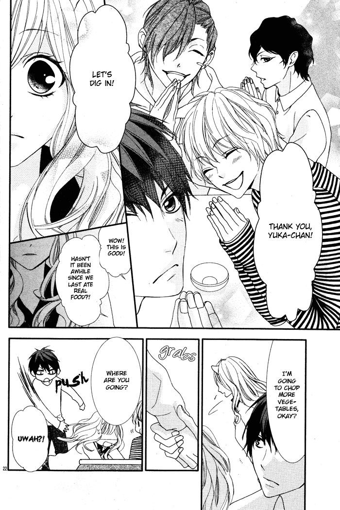 Bokura no Himitsu o Kyouyuu Shiyou ka Chapter 1 page 24 - Chapter 1: Bokura no Himitsu wo Kyouyuu Shiyou ka Japanese