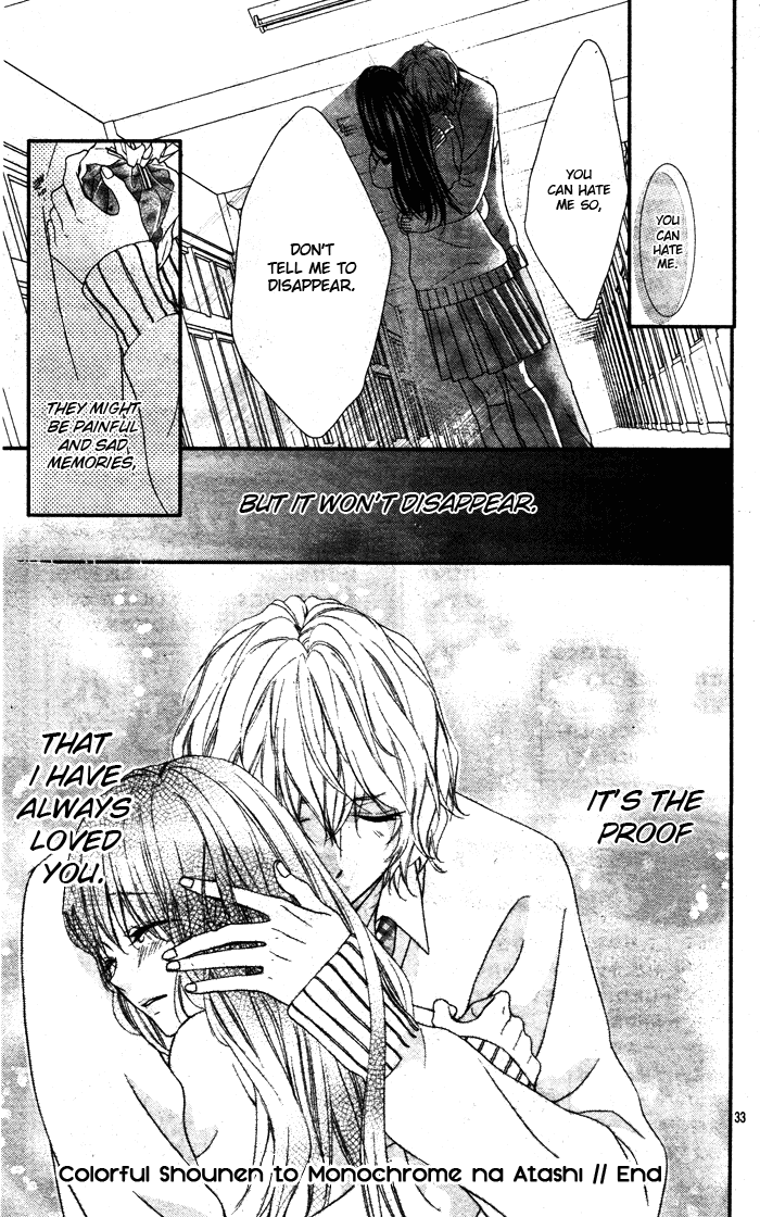 Bokura no Himitsu o Kyouyuu Shiyou ka Chapter 2 page 37 - Chapter 2: Colorful Shounen to Monochrome na Atashi