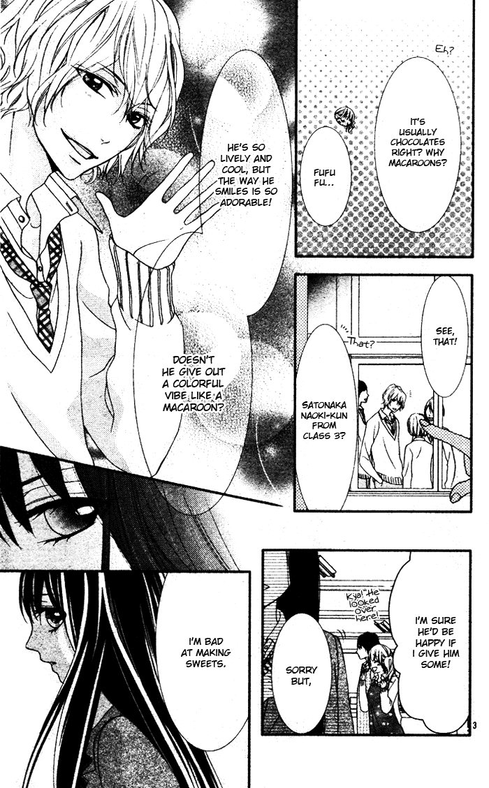 Bokura no Himitsu o Kyouyuu Shiyou ka Chapter 2 page 7 - Chapter 2: Colorful Shounen to Monochrome na Atashi