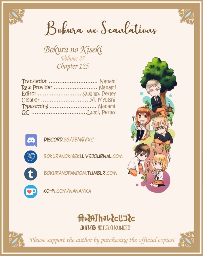 Bokura no Kiseki Chapter 125 page 29 - Chapter 125