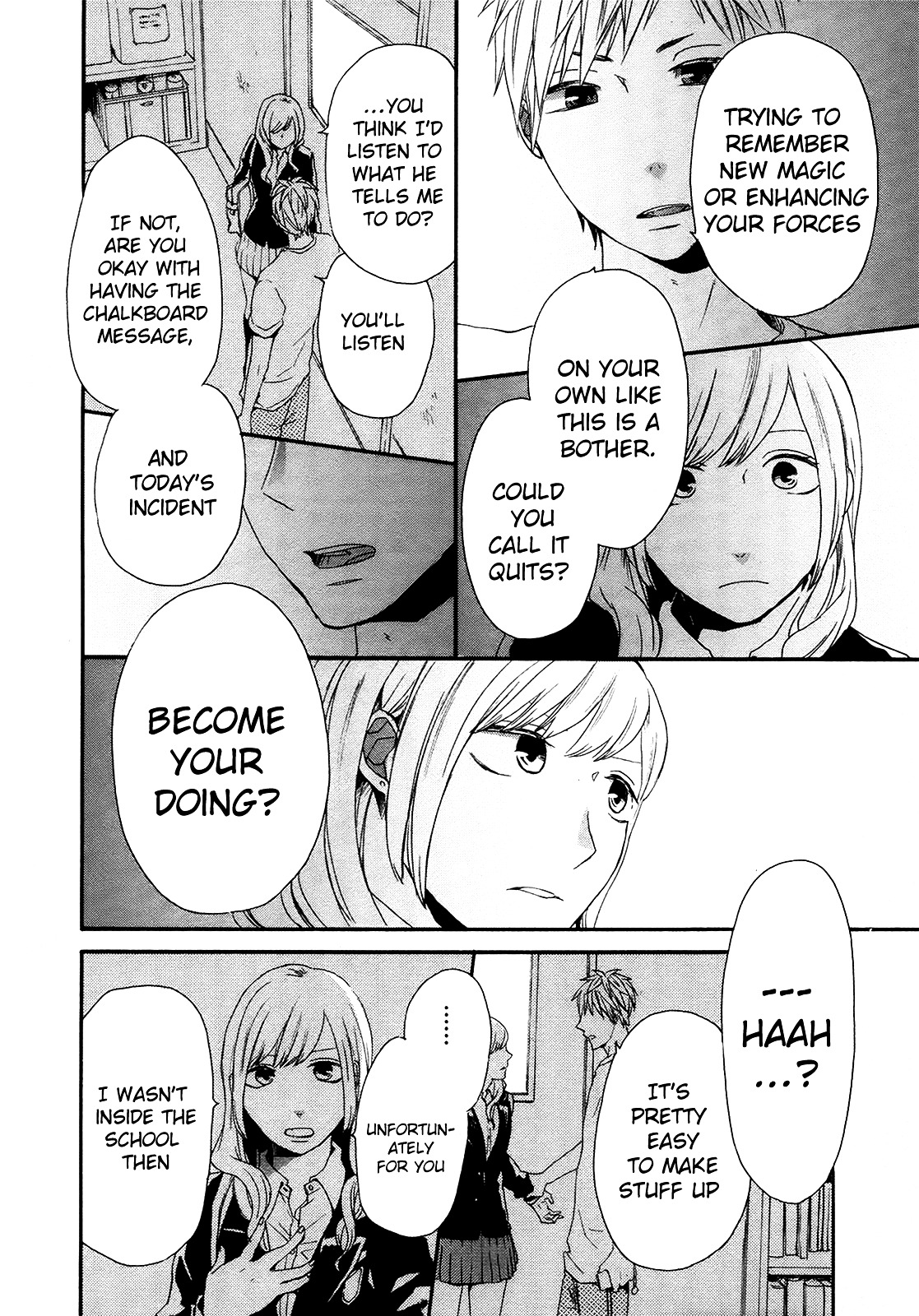 Bokura no Kiseki Chapter 20 page 28 - Chapter 20 : Chapter #20