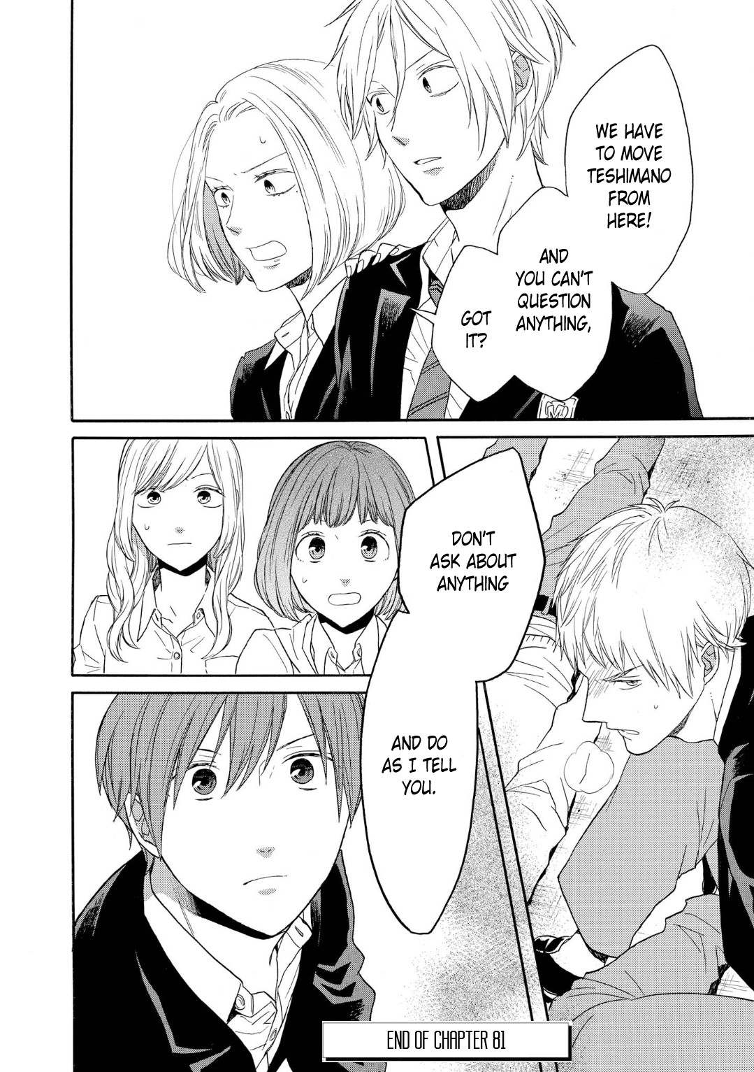 Bokura no Kiseki Chapter 81 page 34 - Chapter 81