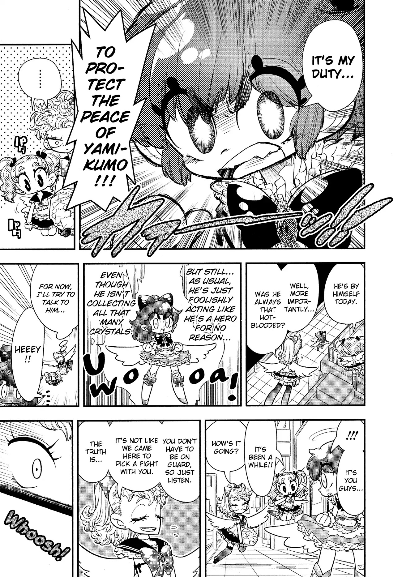 Bokura wa Mahou Shounen Chapter 10 page 11 - Chapter 10: But Well, I'm Just Reluctantly Going Along With It!!!