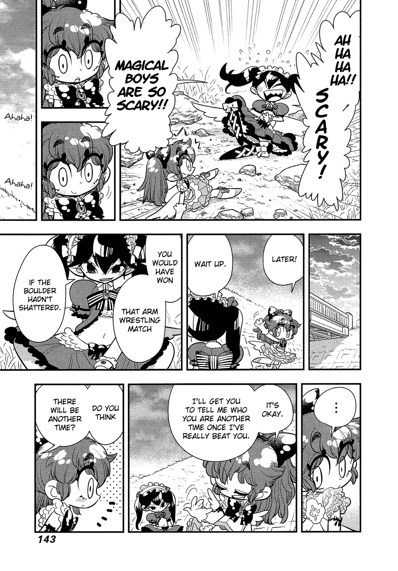 Bokura wa Mahou Shounen Chapter 11 page 14 - Chapter 11: I'm Sure You'll Come By Tomorrow, Too