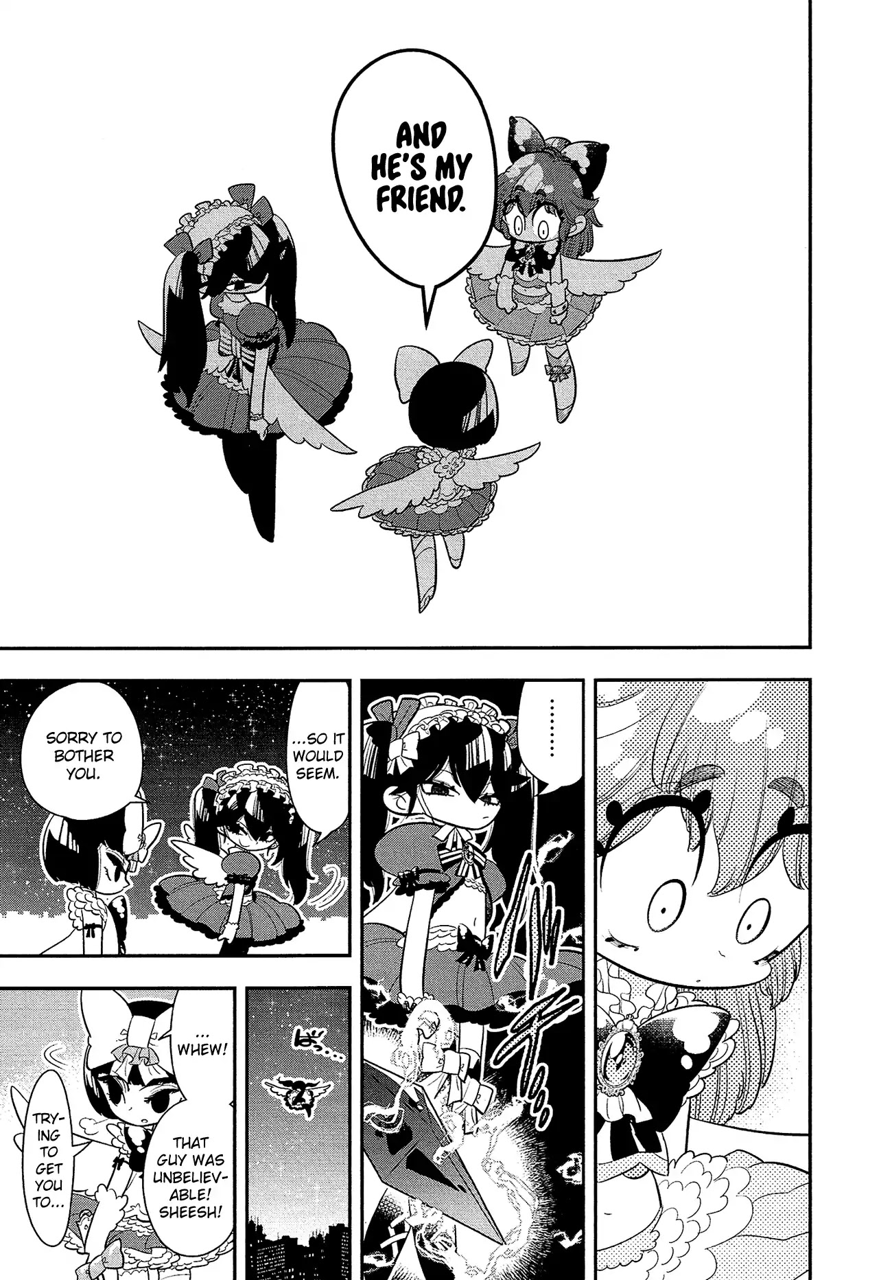 Bokura wa Mahou Shounen Chapter 11 page 26 - Chapter 11: I'm Sure You'll Come By Tomorrow, Too