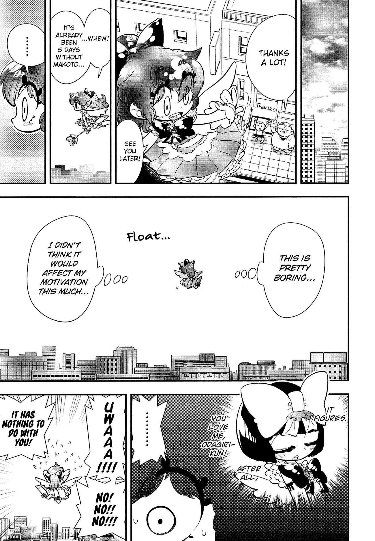 Bokura wa Mahou Shounen Chapter 11 page 4 - Chapter 11: I'm Sure You'll Come By Tomorrow, Too