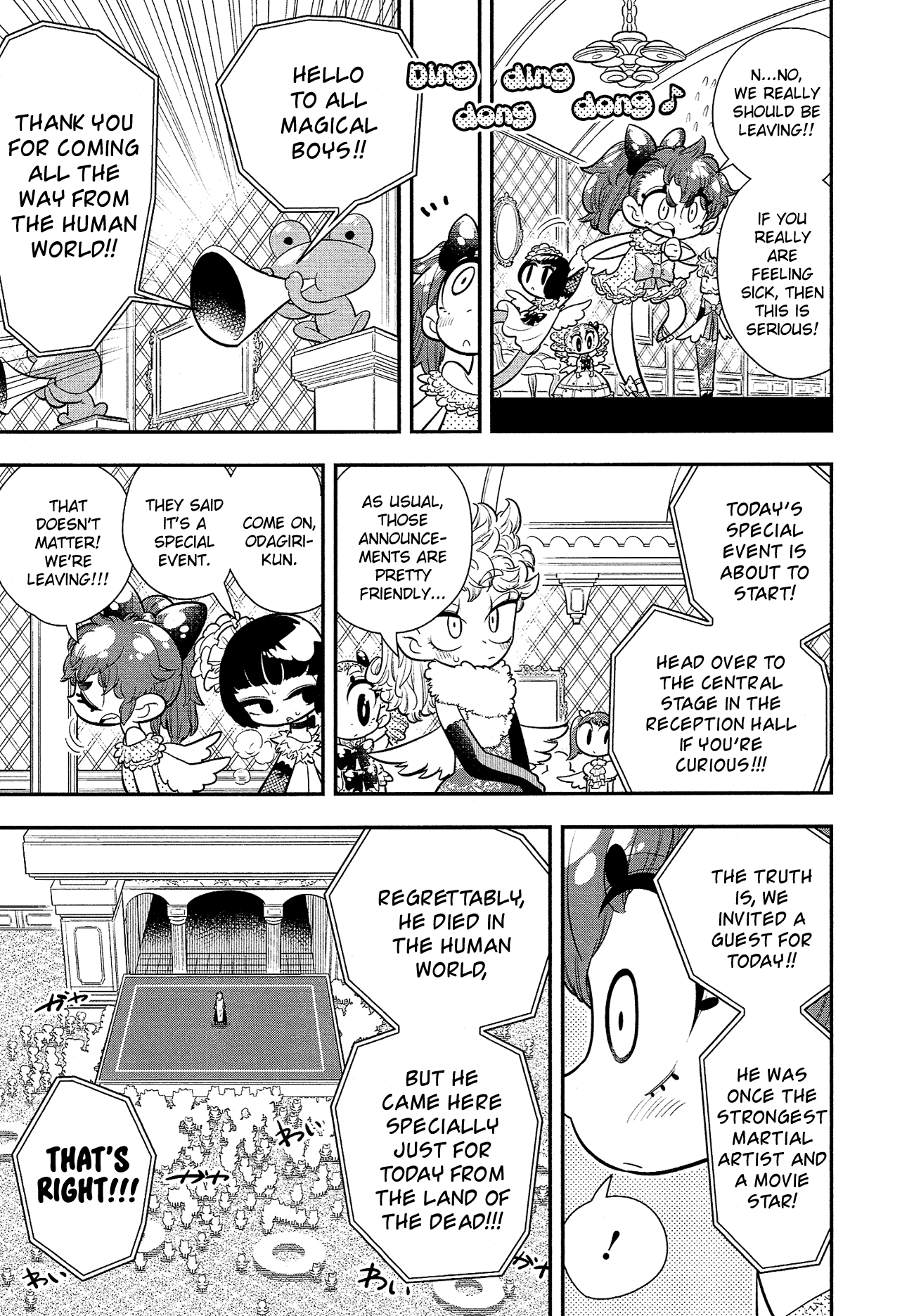 Bokura wa Mahou Shounen Chapter 12 page 22 - Chapter 12: It's an Invitation to a Party from the Land of Magic!
