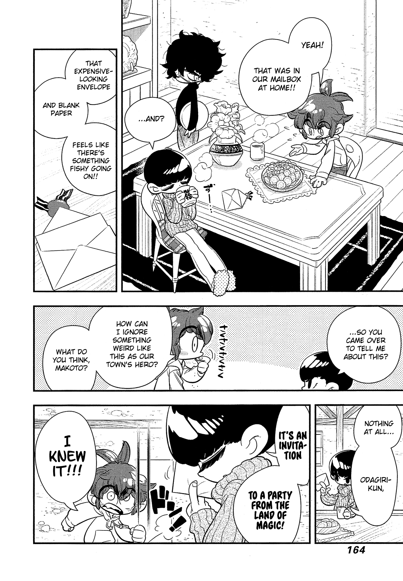 Bokura wa Mahou Shounen Chapter 12 page 3 - Chapter 12: It's an Invitation to a Party from the Land of Magic!