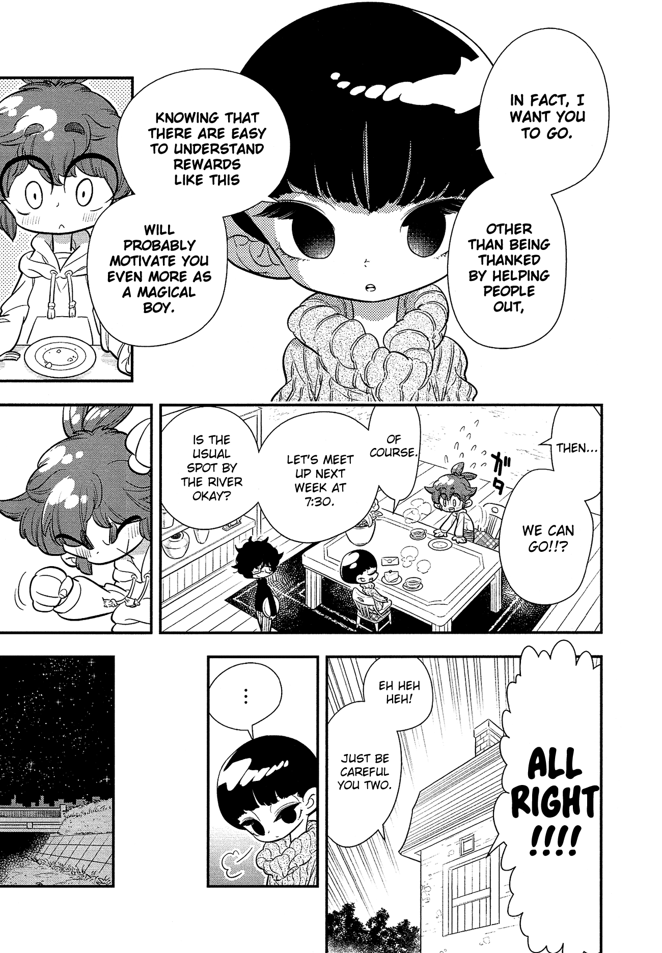 Bokura wa Mahou Shounen Chapter 12 page 6 - Chapter 12: It's an Invitation to a Party from the Land of Magic!