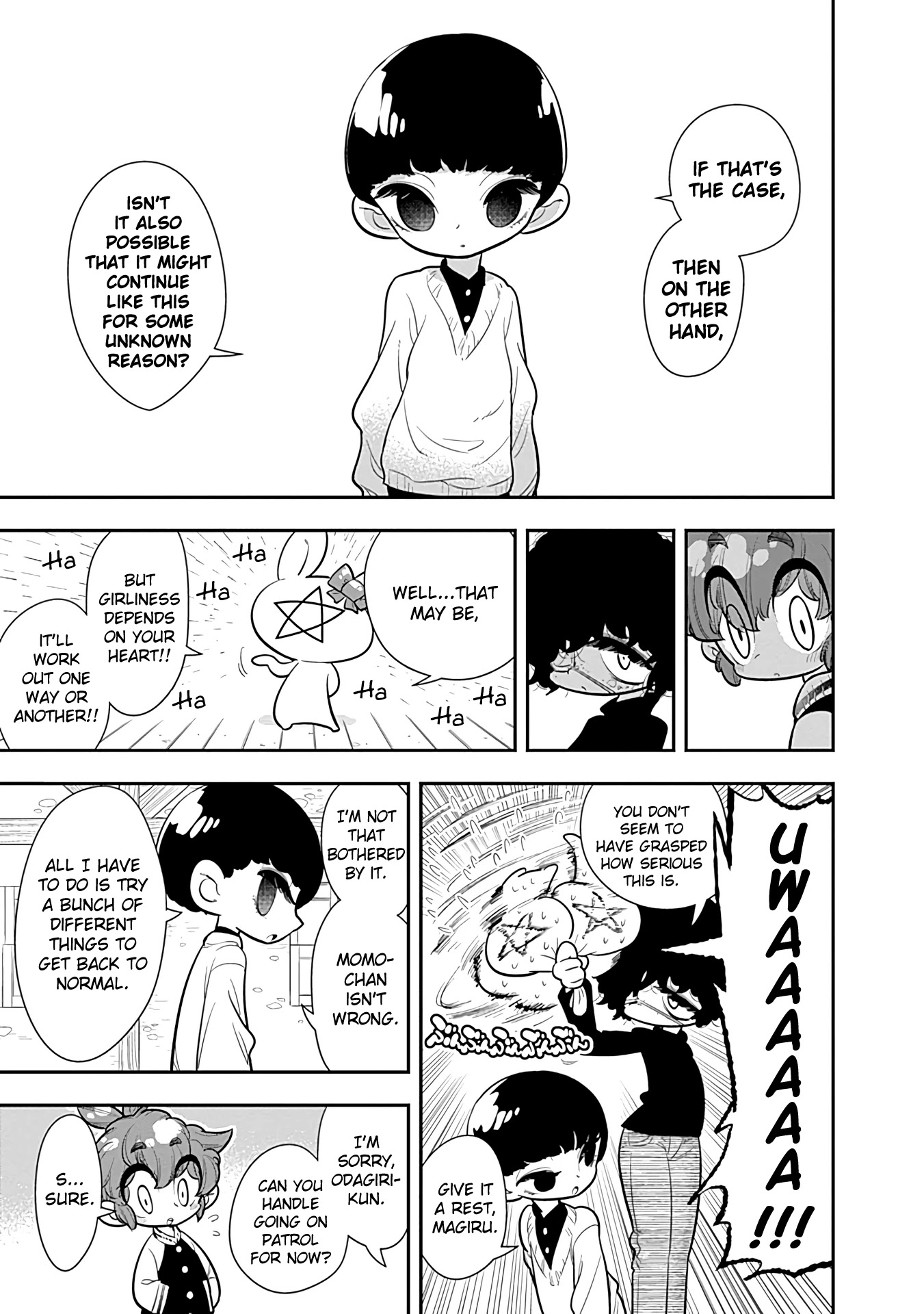 Bokura wa Mahou Shounen Chapter 13 page 14 - Chapter 13: It'll Be Okay! We'll Be Fine As Long As We're Together!