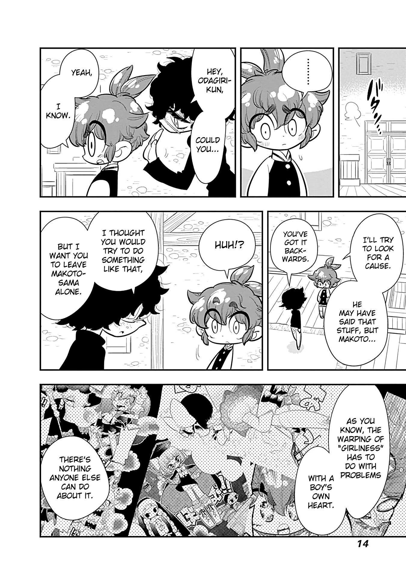 Bokura wa Mahou Shounen Chapter 13 page 15 - Chapter 13: It'll Be Okay! We'll Be Fine As Long As We're Together!