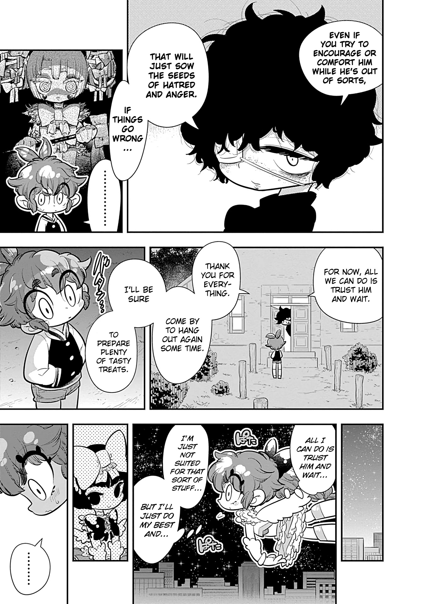 Bokura wa Mahou Shounen Chapter 13 page 16 - Chapter 13: It'll Be Okay! We'll Be Fine As Long As We're Together!