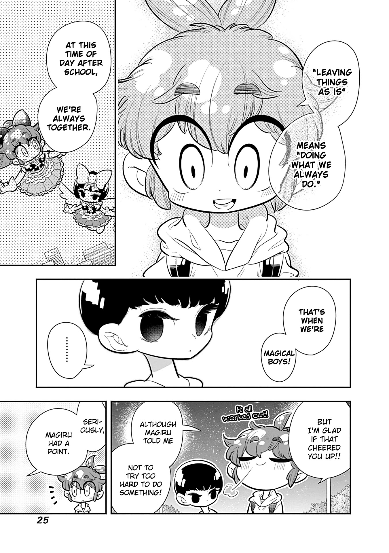 Bokura wa Mahou Shounen Chapter 13 page 26 - Chapter 13: It'll Be Okay! We'll Be Fine As Long As We're Together!