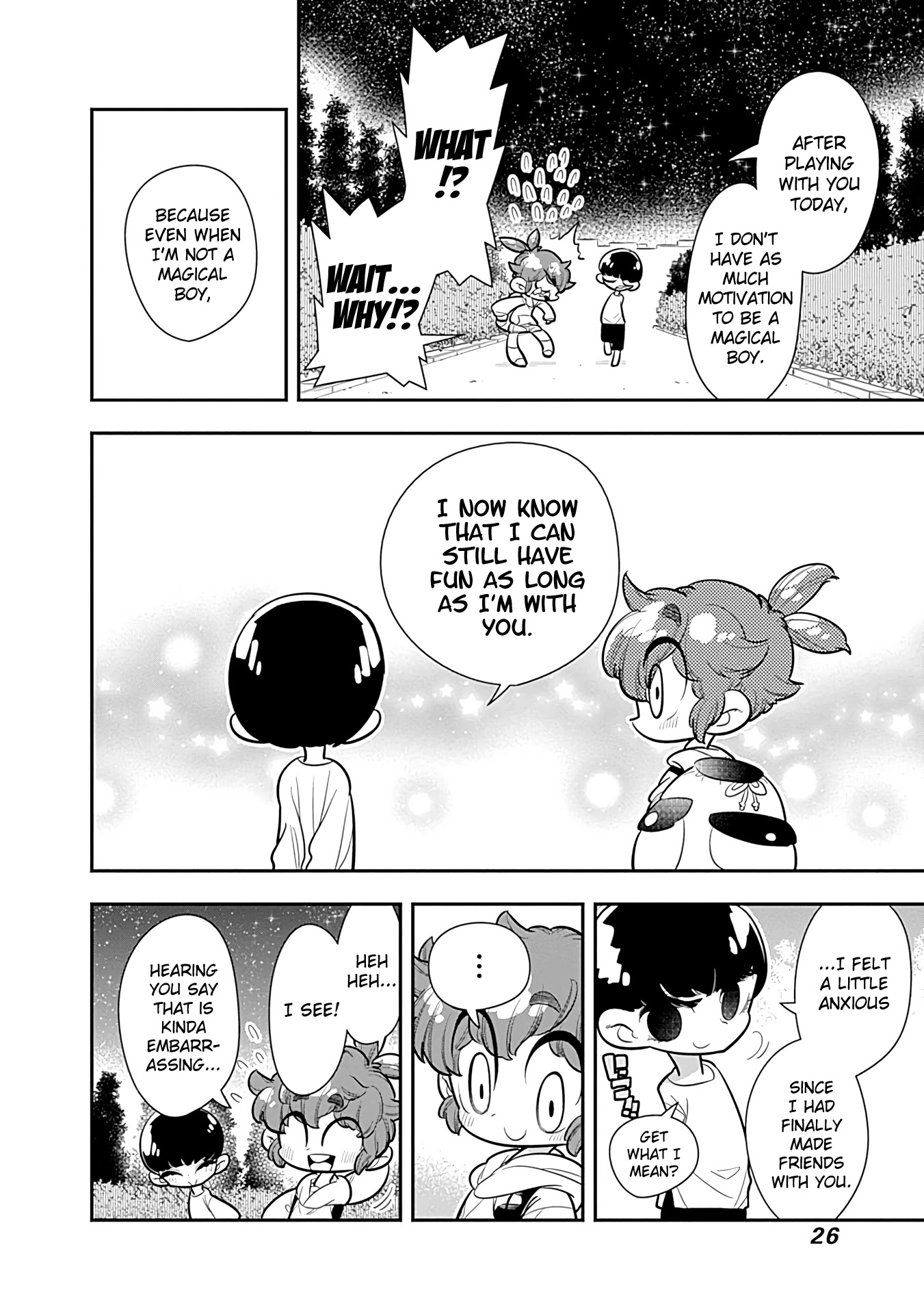 Bokura wa Mahou Shounen Chapter 13 page 27 - Chapter 13: It'll Be Okay! We'll Be Fine As Long As We're Together!