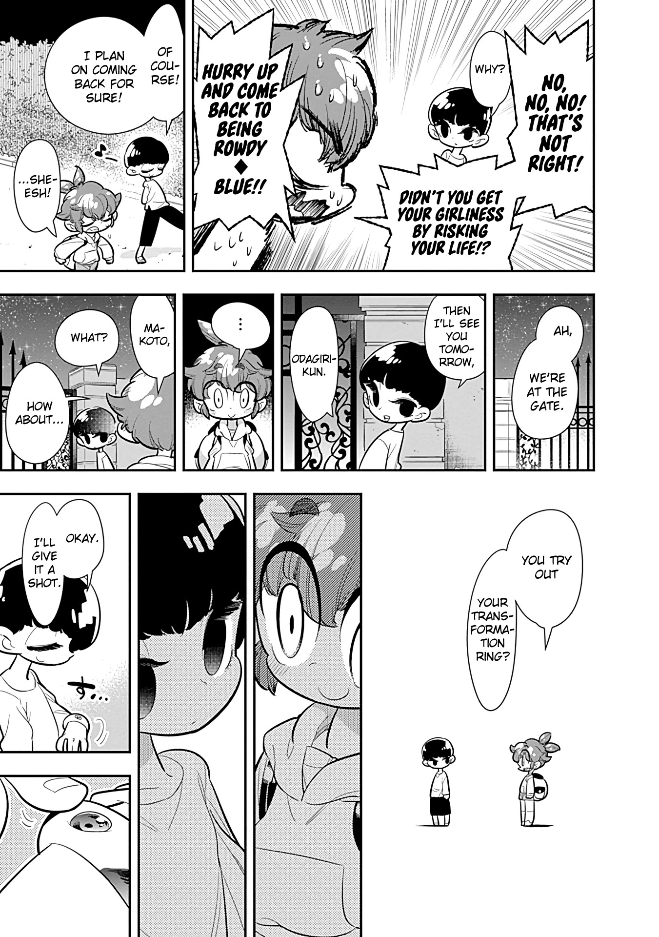 Bokura wa Mahou Shounen Chapter 13 page 28 - Chapter 13: It'll Be Okay! We'll Be Fine As Long As We're Together!