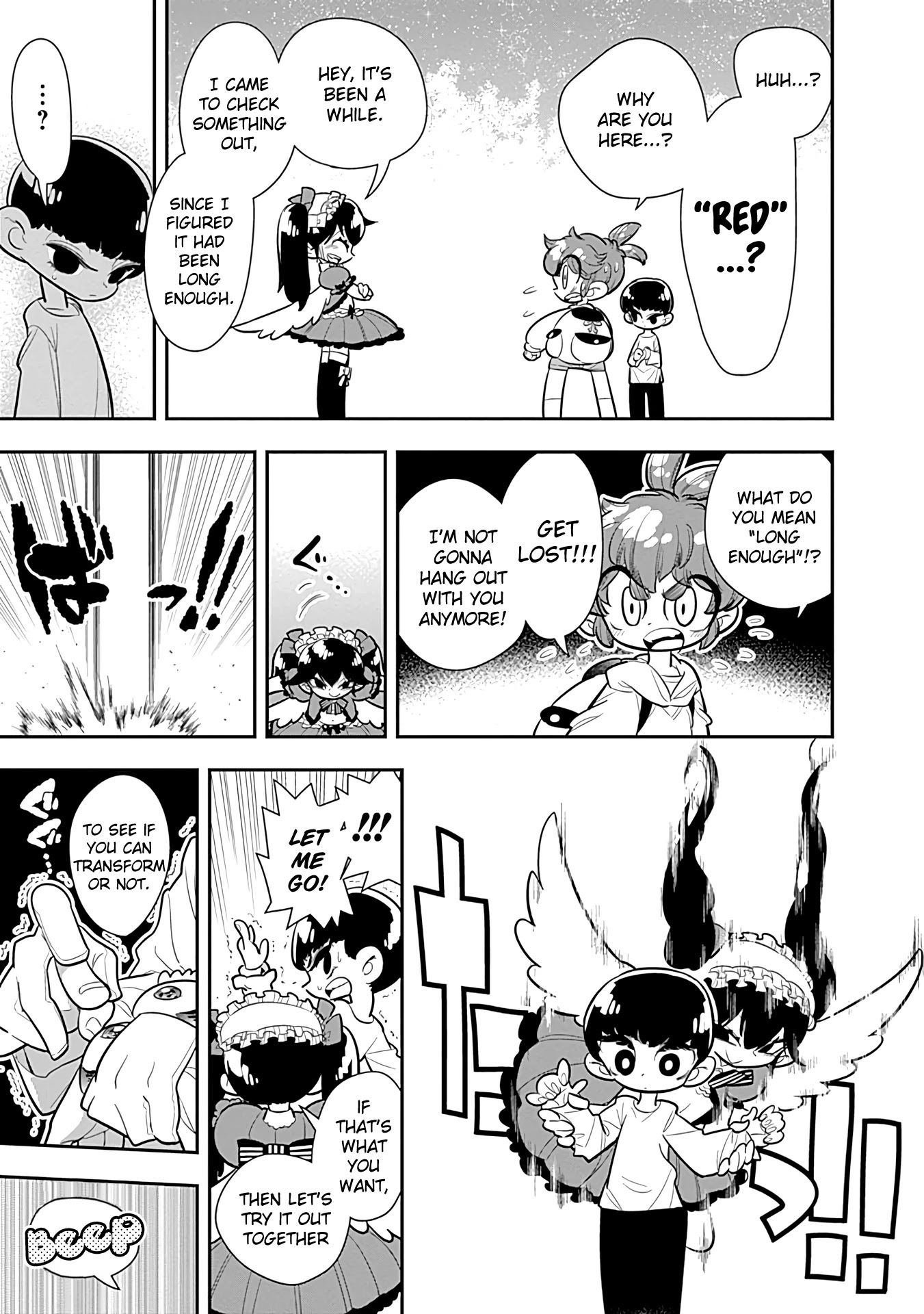 Bokura wa Mahou Shounen Chapter 13 page 30 - Chapter 13: It'll Be Okay! We'll Be Fine As Long As We're Together!